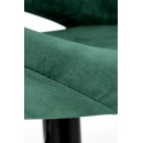 Стул барный HALMAR H102 темно-зеленый/черный